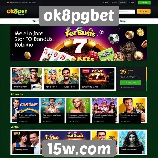 Análise das funcionalidades do site ok8pgbet